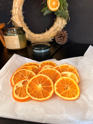 Pack 15 rodajas de naranja deshidratadas