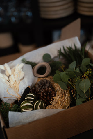 Kit Corona de Navidad Contemporánea