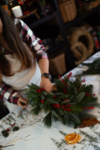Kit Corona de Navidad Clásica