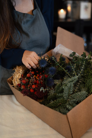 Kit Corona de Navidad Rústica