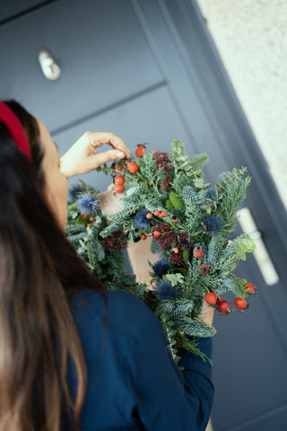 Kit Corona de Navidad Rústica
